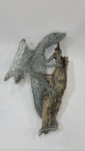 Fire Lizard on Driftwood