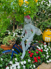 Chicken Wire Sitting Fairy Garden Art Sculpture