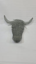 3D Chicken Wire Highland Cow Bust