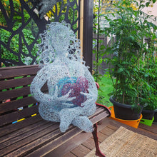 Chicken Wire Gaia Garden Sculpture
