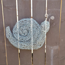 2D Chicken Wire Garden Snail