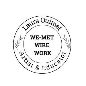 Wire Artist Laura Ouimet/We-met Wire Work