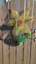 2D Chicken Wire Sun Flowers