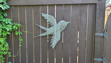 Chicken Wire Swallow 2D Sculpture