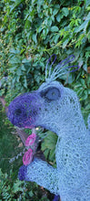 Chicken Wire Sitting Dragon