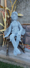 Chicken Wire Sitting Fairy Garden Art Sculpture