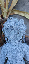 Chicken Wire Sitting Fairy Garden Art Sculpture