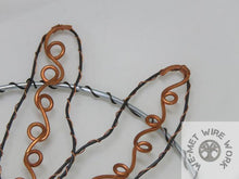 3-Tone Dragonfly Mounted on A steel Ring. - Whimsical Designs by We-met Wire Work