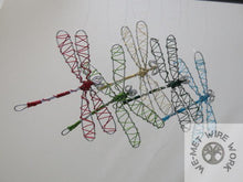 Colored Wire Dragonfly Sun Catcher/Ornament  We-met Wire Work