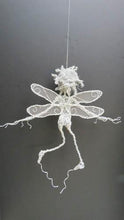 Wire Sprite with Dragonfly Wings -14 Inches - Whimsical Designs by We-met Wire Work