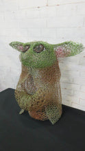 Chicken Wire- Grogu Inspired Garden Art Sculpture  We-met Wire Work