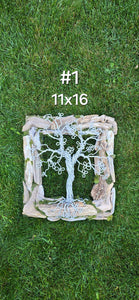 Celestial Scenery Antique Frame #1- 11x16