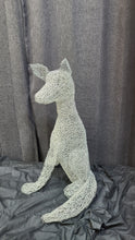Chicken Wire "Red Fox or White Wolf" -Garden Art Sculpture