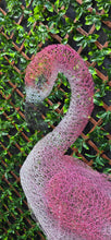 Chicken Wire -Pink Flamingo Sculpture