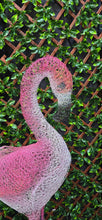 Chicken Wire -Pink Flamingo Sculpture