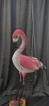 Chicken Wire -Pink Flamingo Sculpture