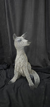 Chicken Wire -"White Fox" Sculpture