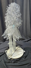 Chicken Wire Sculpture, Girl with a Watering Can