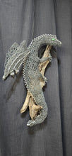 Chicken Wire -Fire Lizard/Dragon on Driftwood