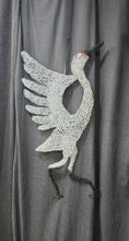 Chicken Wire -Whooping Crane, 2D Wall/Fence Sculpture