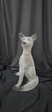 Chicken Wire -"White Fox" Sculpture