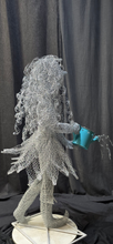 Chicken Wire Sculpture, Girl with a Watering Can