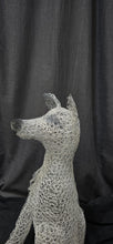 Chicken Wire -"White Fox" Sculpture