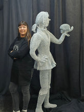"Hamlet" Chicken Wire Garden Sculpture