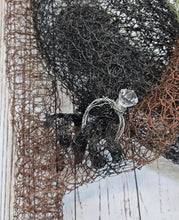 Chicken Wire -Raven/Crow Sculpture