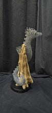 Chicken Wire Sculpture- Sea Horse on Driftwood