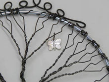 Wire Tree of Life on Steel Hoops with Charms of Your Choice We-met Wire Work