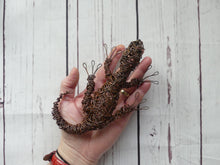 Rusty Critters - 3D Wire Gecko Sculpture