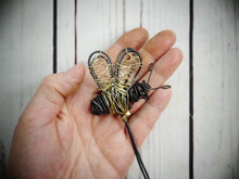 Rusty Critters -3D Bumble Bee Plant Poke