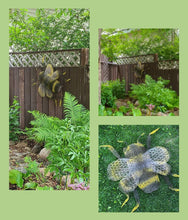 Chicken Wire Bumble Bee, Garden Art Sculpture