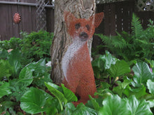 Chicken Wire "Red or White Fox" -Garden Art Sculpture